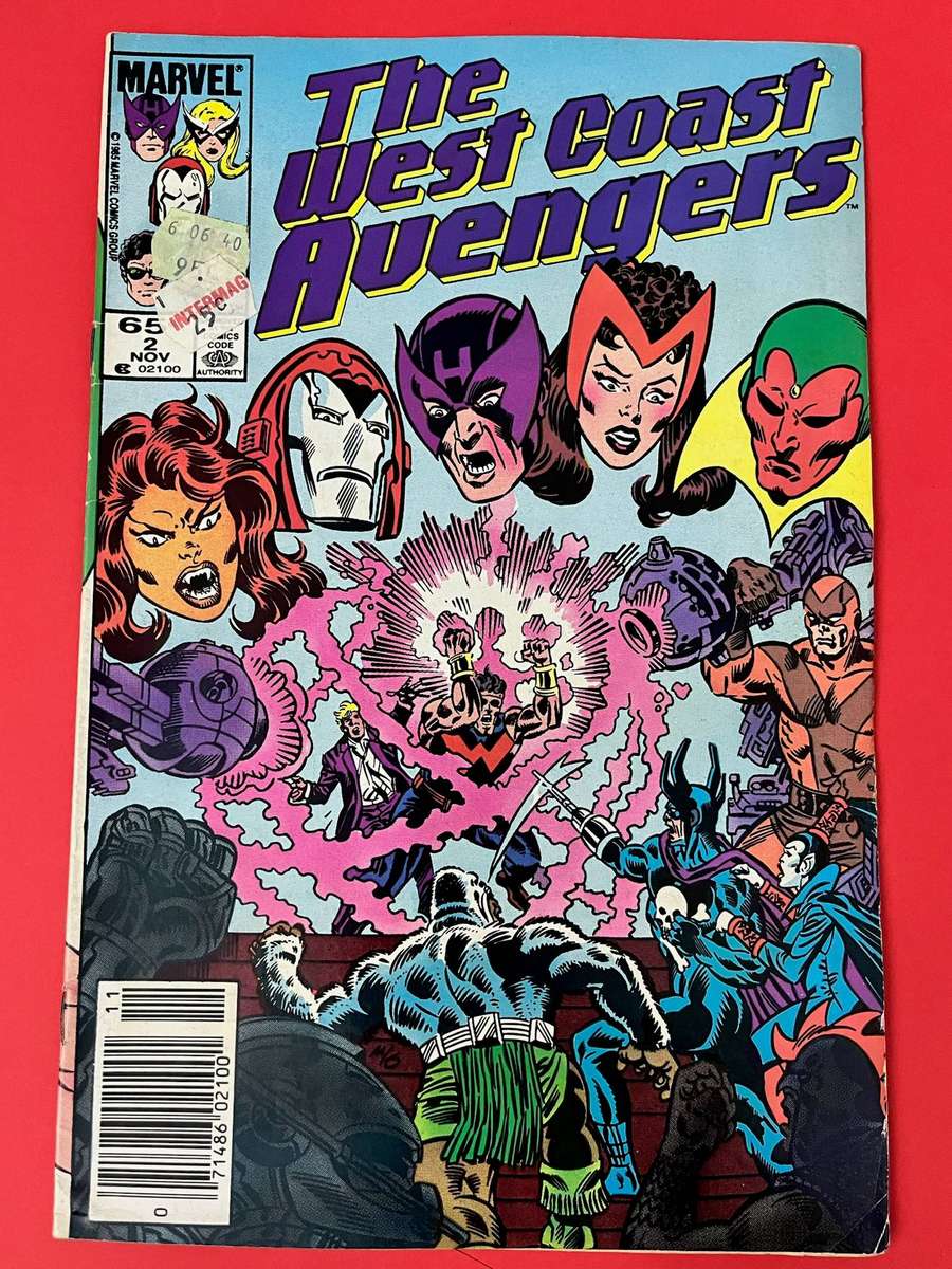  The West Coast Avengers #2  1st Appearance of Firebird  Marvel Comics