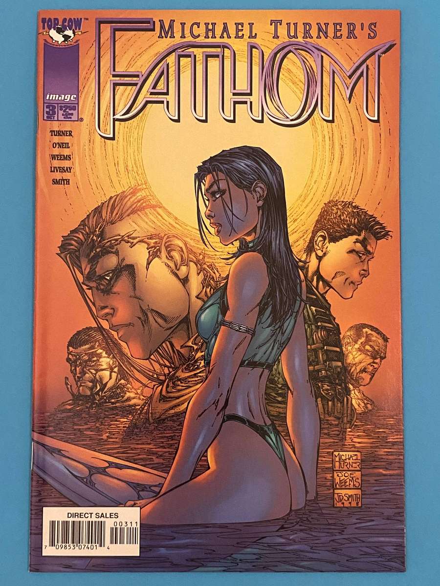  Michael Turners Fathom #3 (1998 Top Cow/Image Comics)