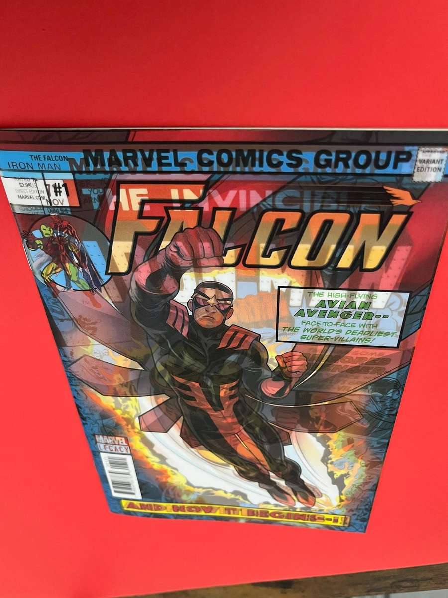  Falcon #1 Lenticular Homage Variant  Marvel Legacy