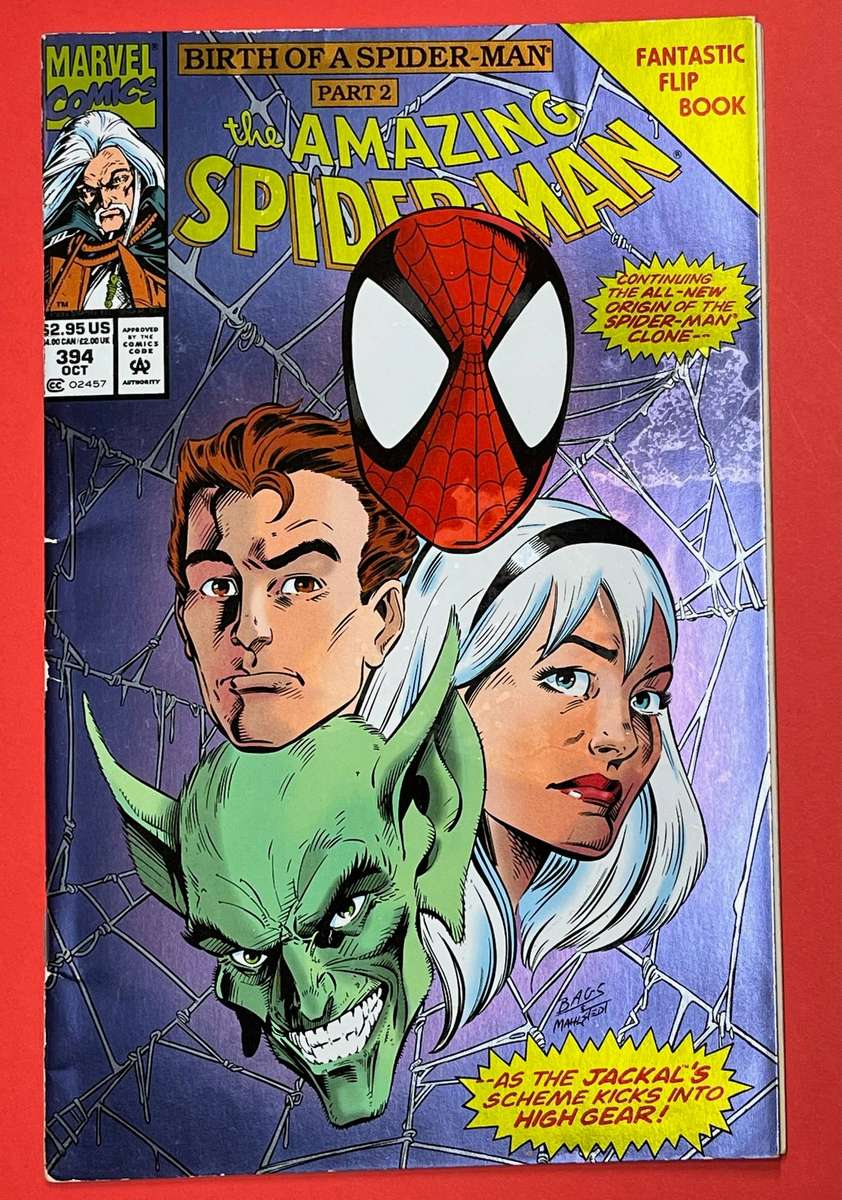  The Amazing Spider-Man #394 Foil Flip Book  Power and Responsibility Part 2  Marvel Comics