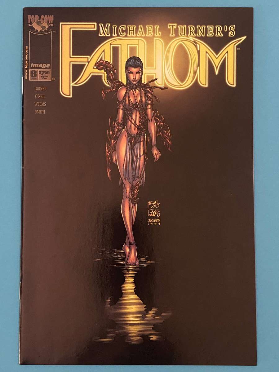  Aspen Matthews | Fathom #6 (1999) Dark Reflection Cover | Michael Turners Top Cow Comics