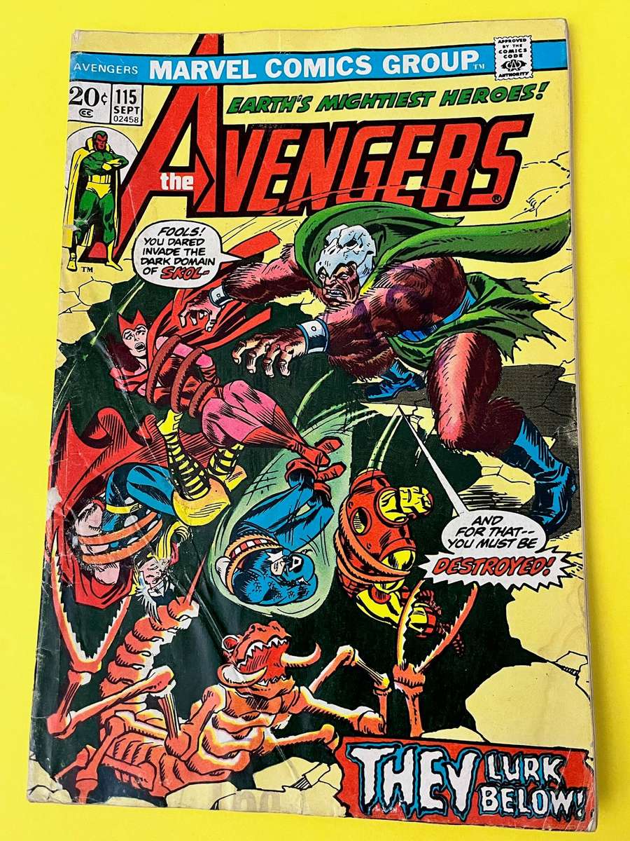  The Avengers #115  They Lurk Below! Marvel Comics