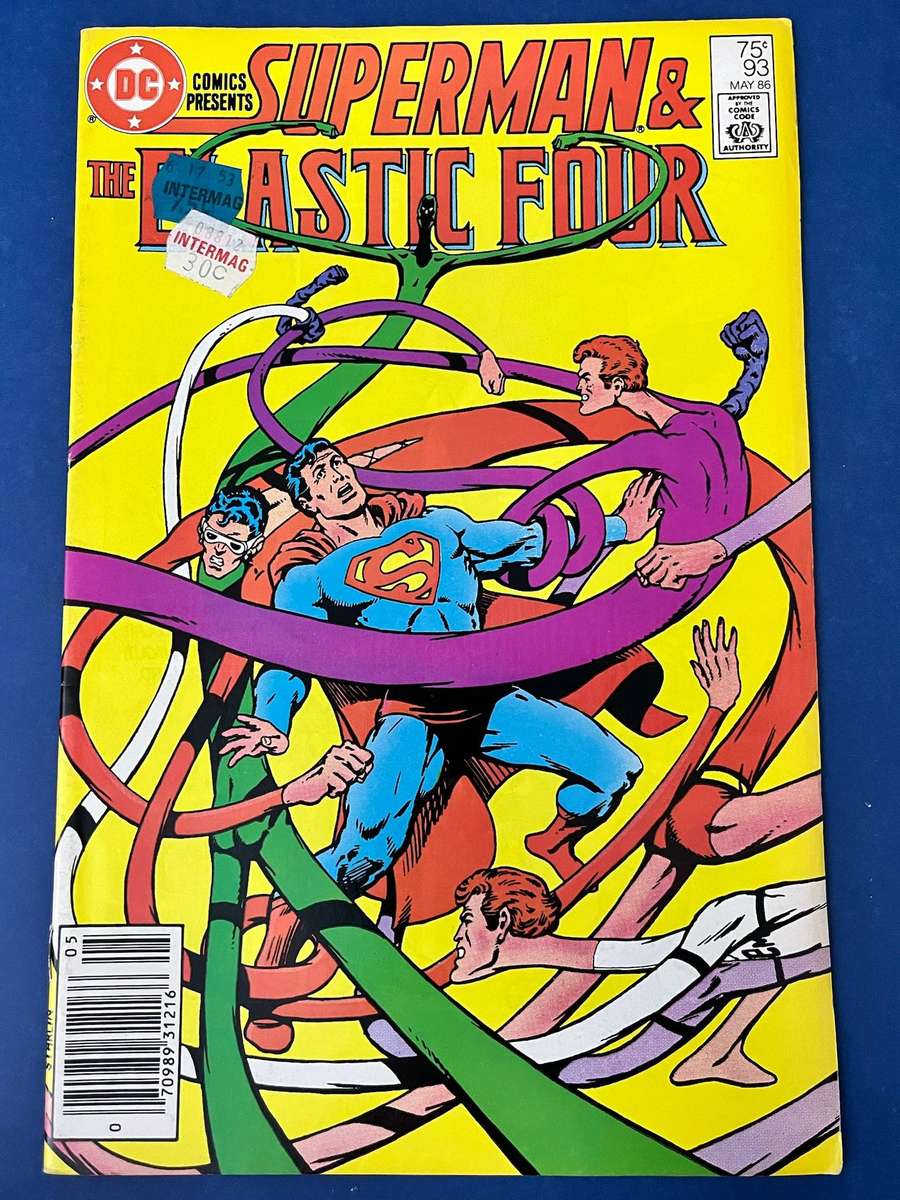  Superman & The Elastic Four #93  DC Comics Presents May 1986 DC Comics