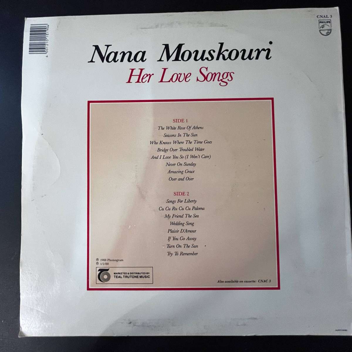 Nana Mouskouri - Her Love Songs | Vinyl LP
