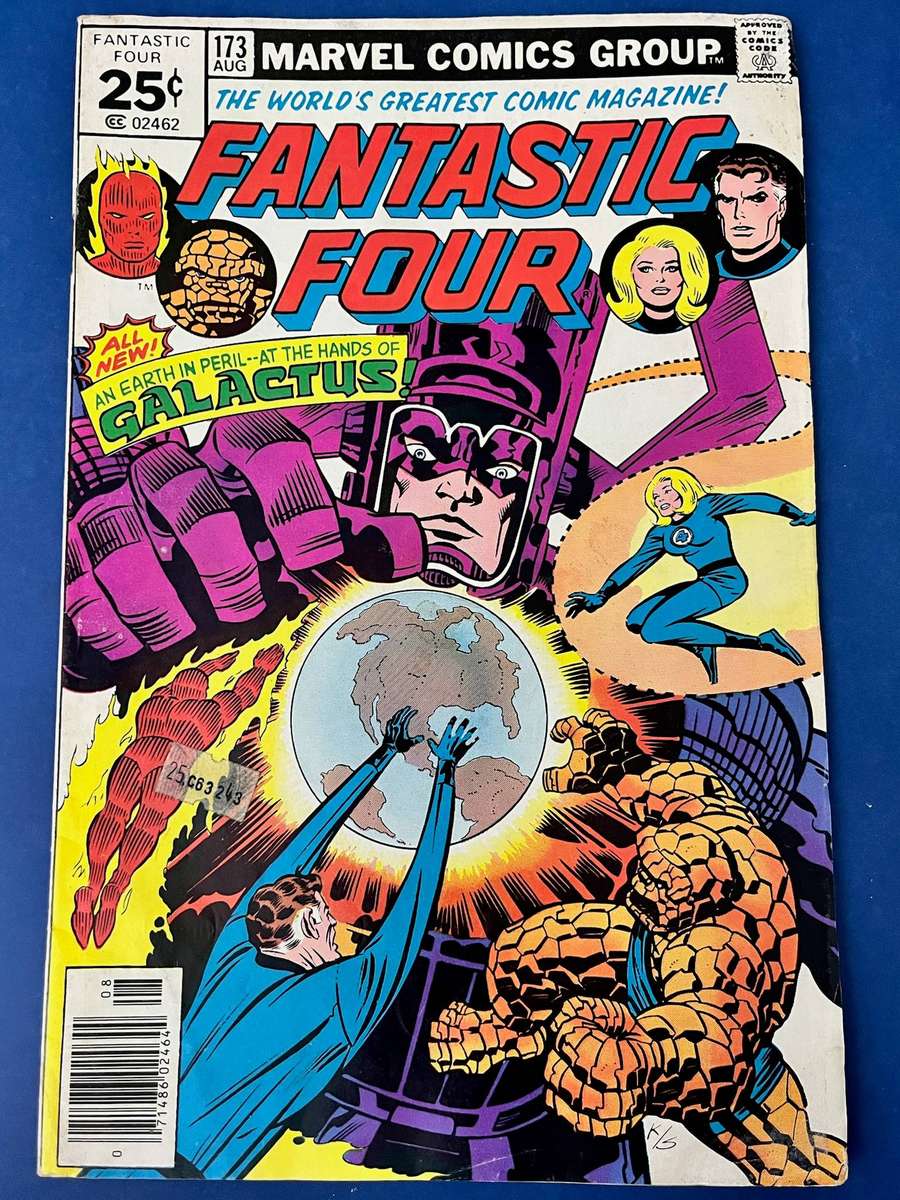  Fantastic Four #173  Galactus Cover  Bronze Age Marvel Comics