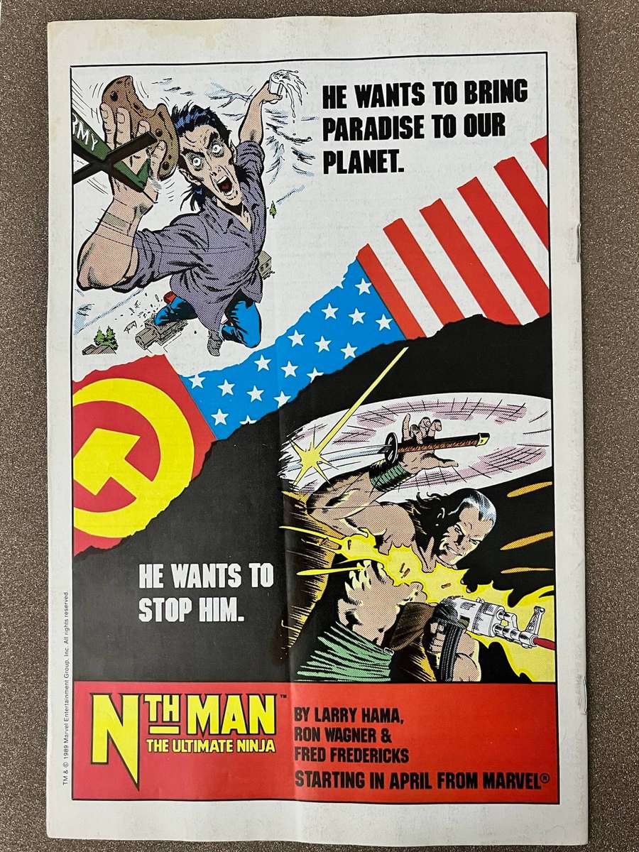  Marvel Age #77  Special Macho Issue  Aug 1989 Marvel Comics