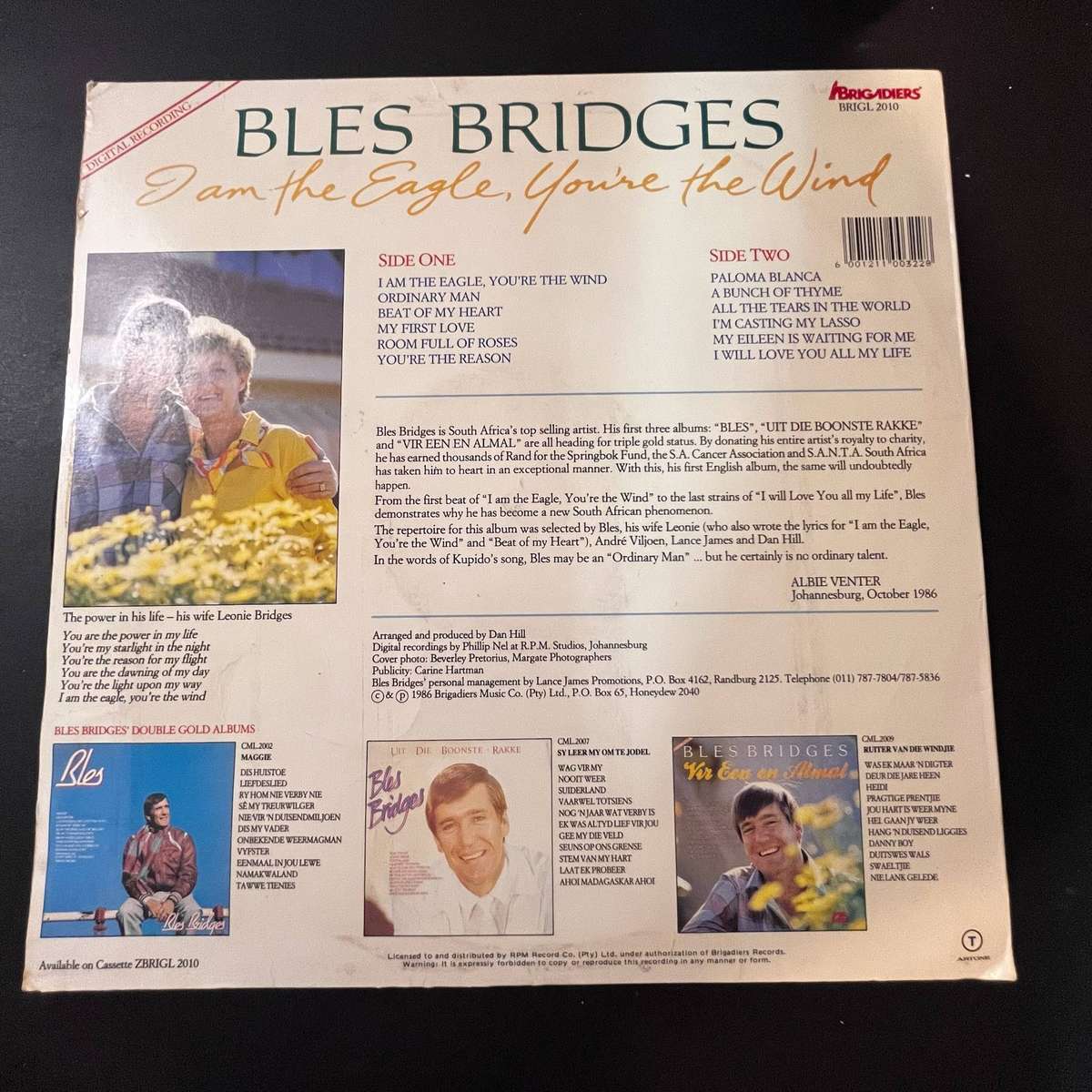 Bless Bridges - I am the eagle You're the Wind | Vinyl LP