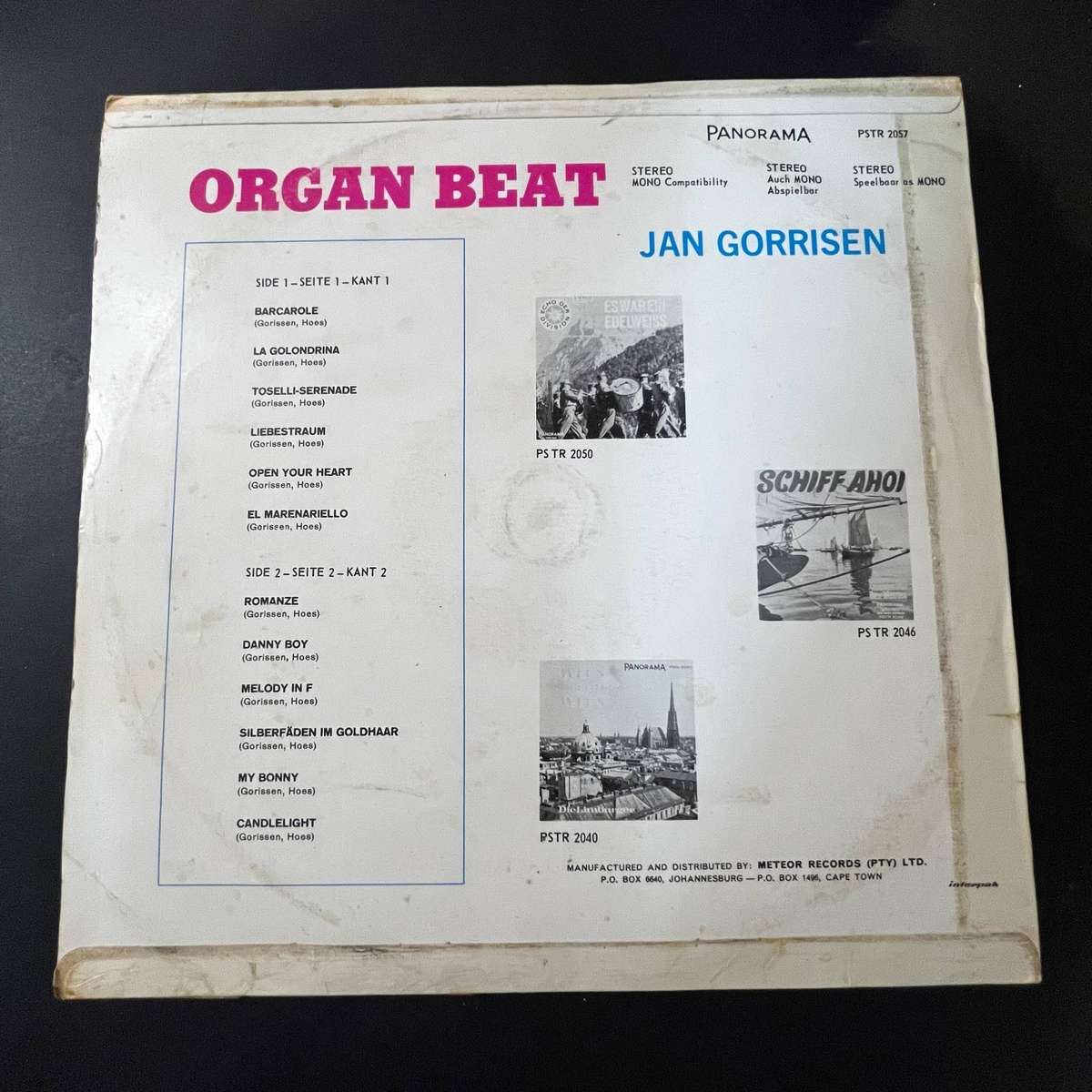 Organ Beat Jan Gorissen | Vinyl LP