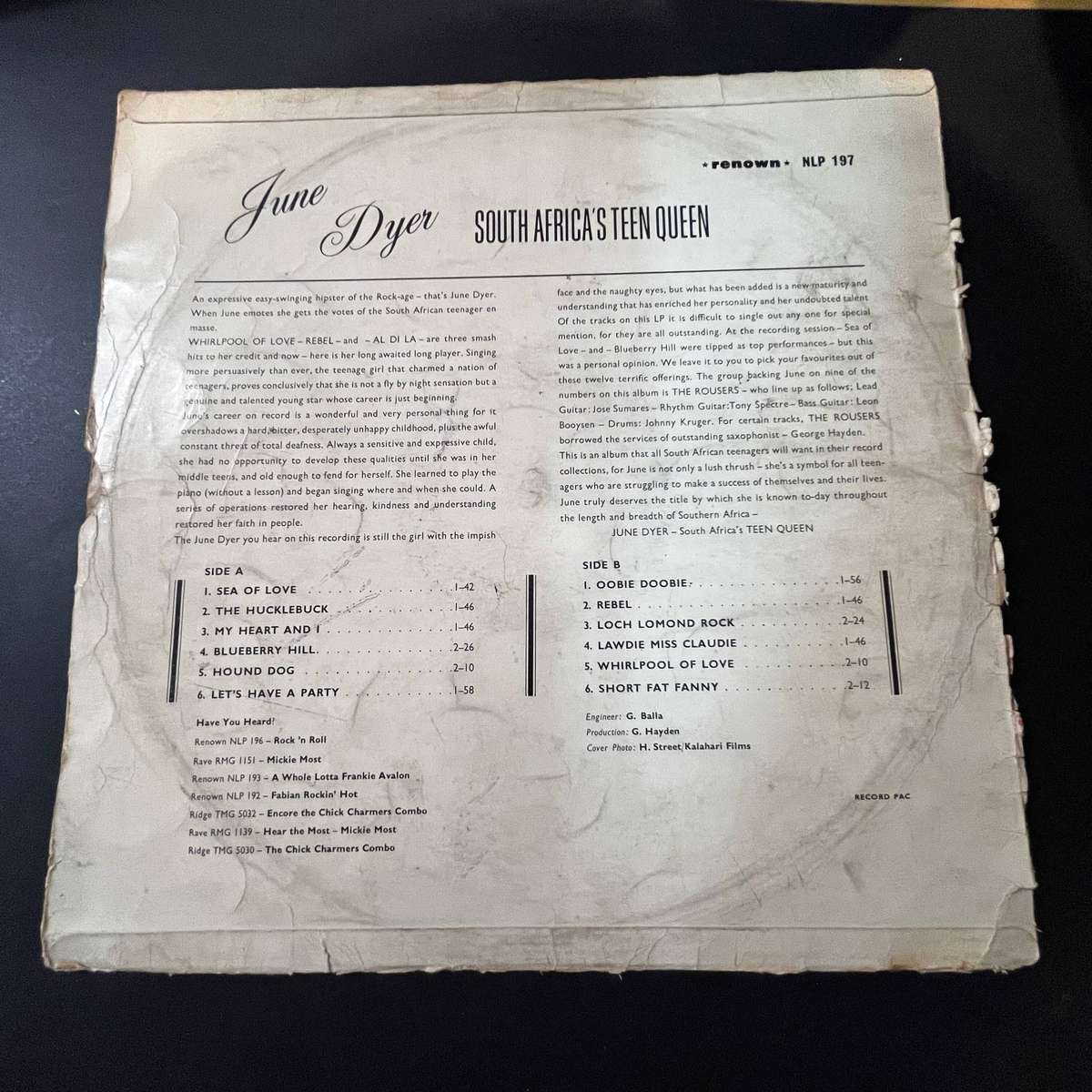 June Dyer | Vinyl LP