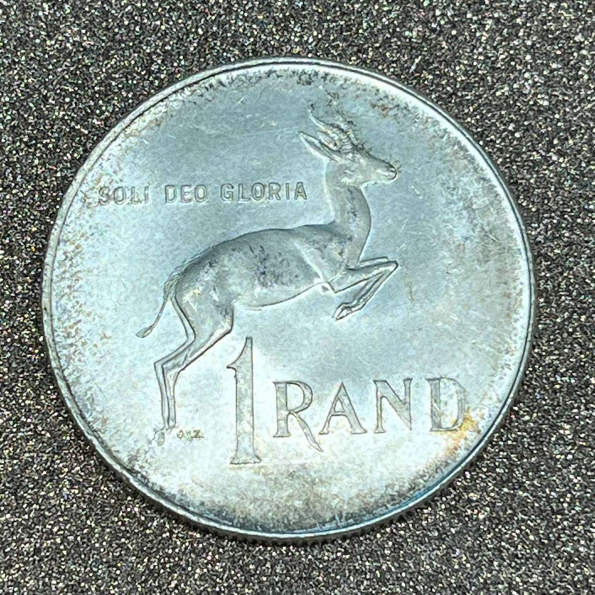  Republic of SA 1966 Silver R1 Jan van Riebeeck .800 Silver