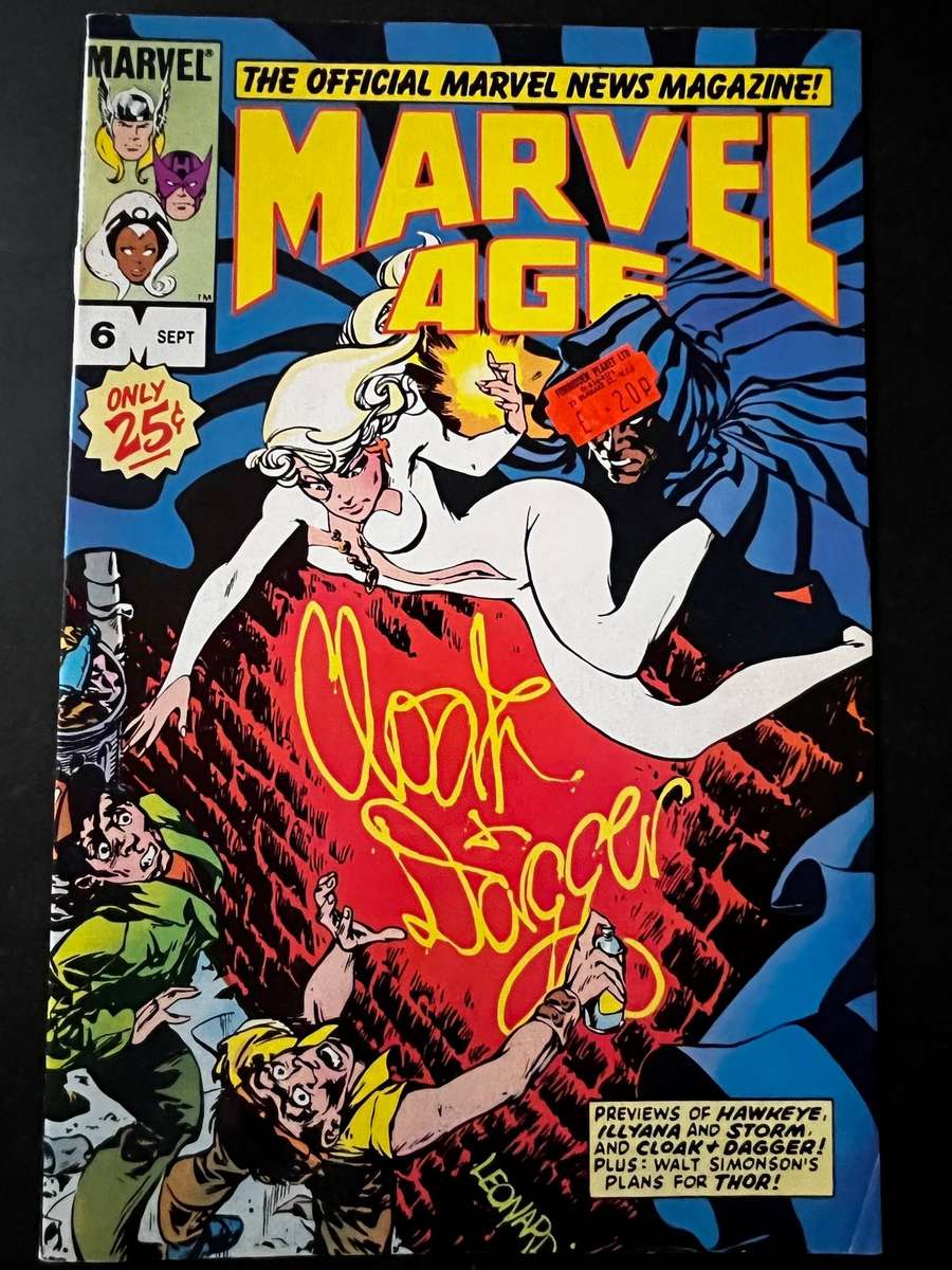 Marvel Age #6 (September) | Official Marvel News Magazine | Marvel