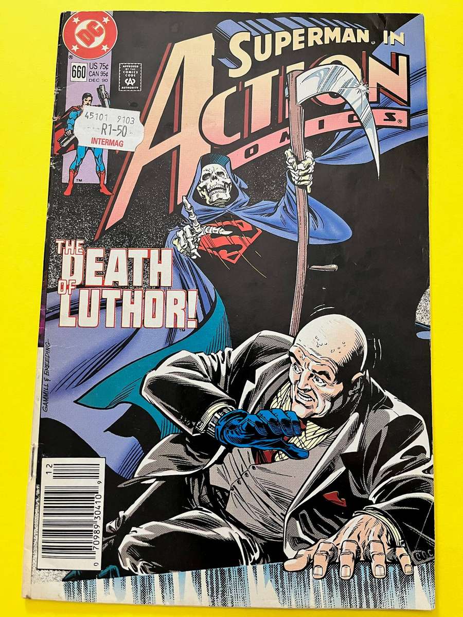  Action Comics  Superman #660  The Death of Luthor  DC Comics