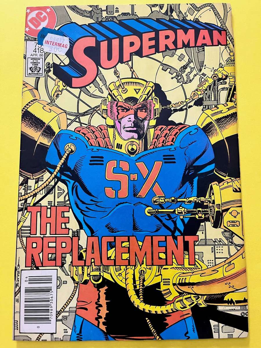  Superman  Superman #418  The Replacement  DC Comics