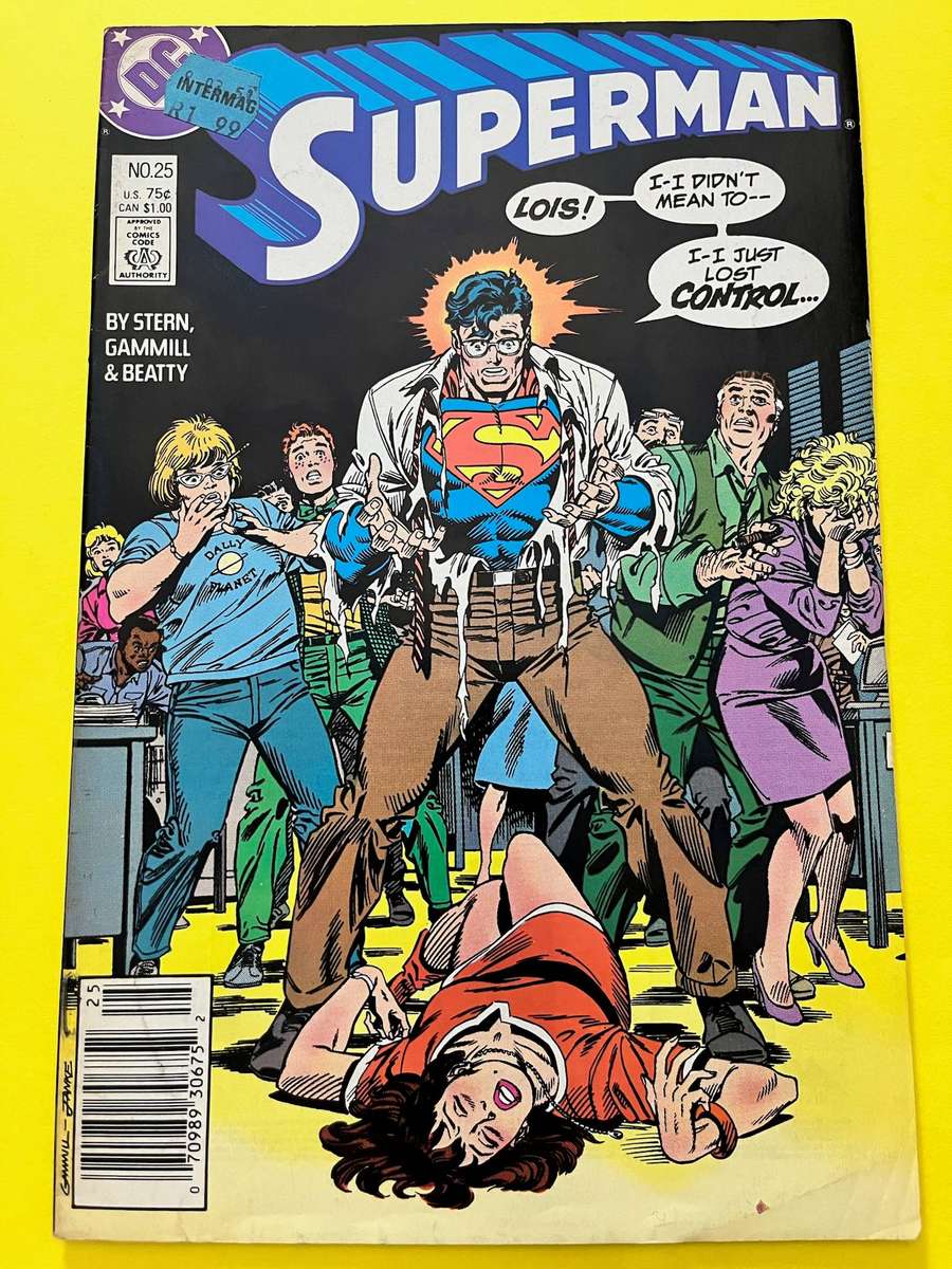  Superman  Superman #25  Lois Lane Cover  DC Comics