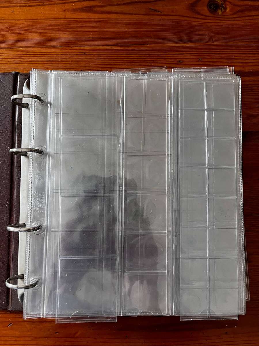 Empty Coin File / Coin Album Folder | Used | No Coins Included