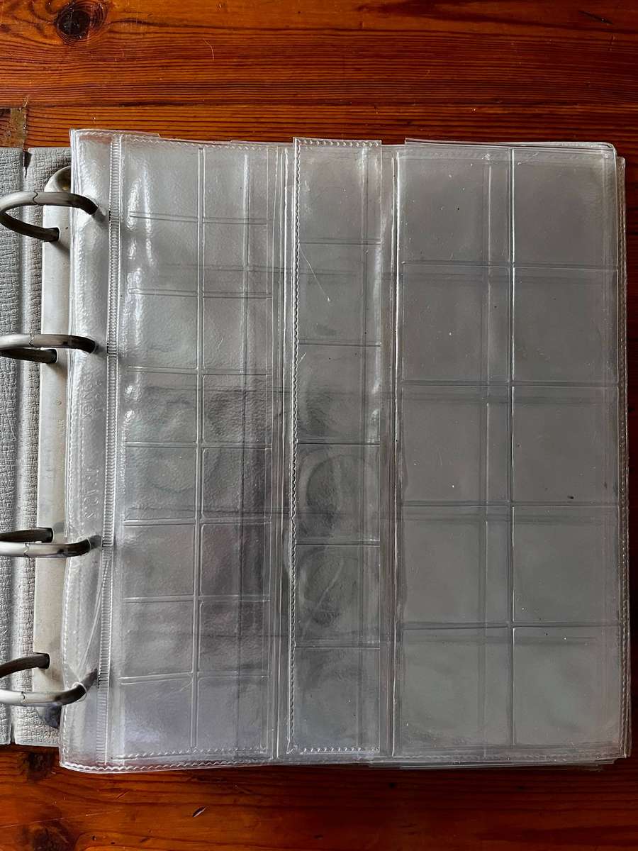 Empty Coin File / Coin Album Folder | Used | No Coins Included