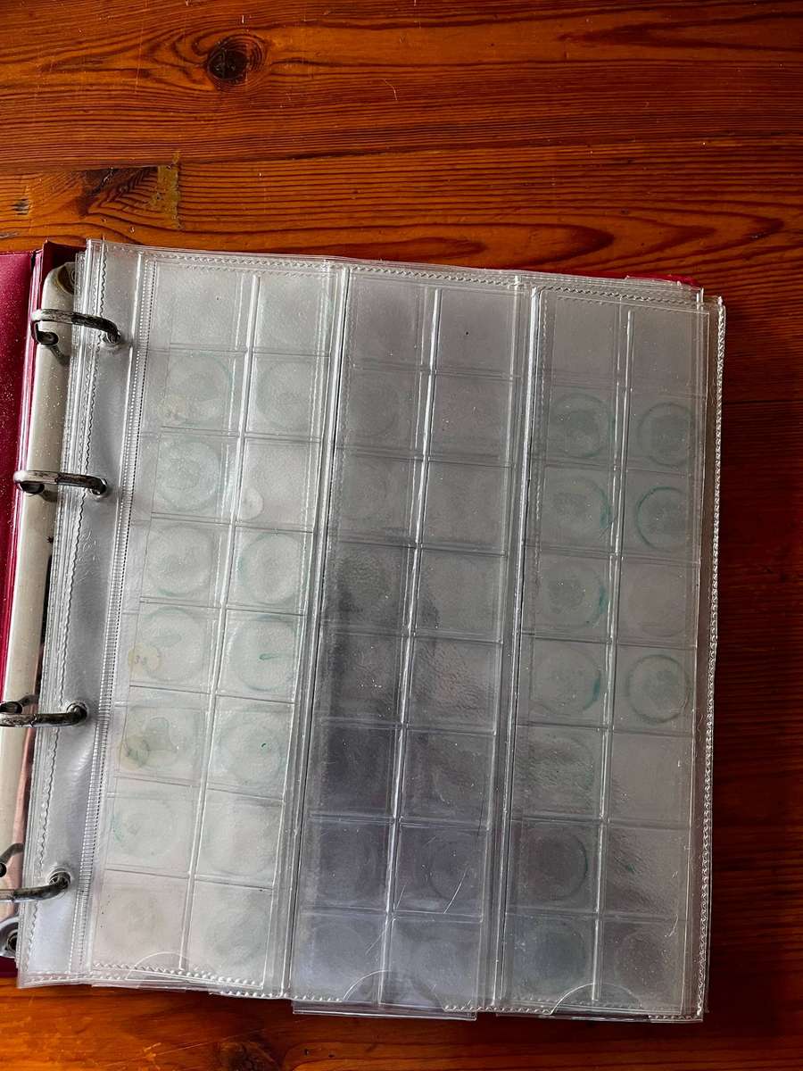 Empty Coin File / Coin Album Folder | Used | No Coins Included