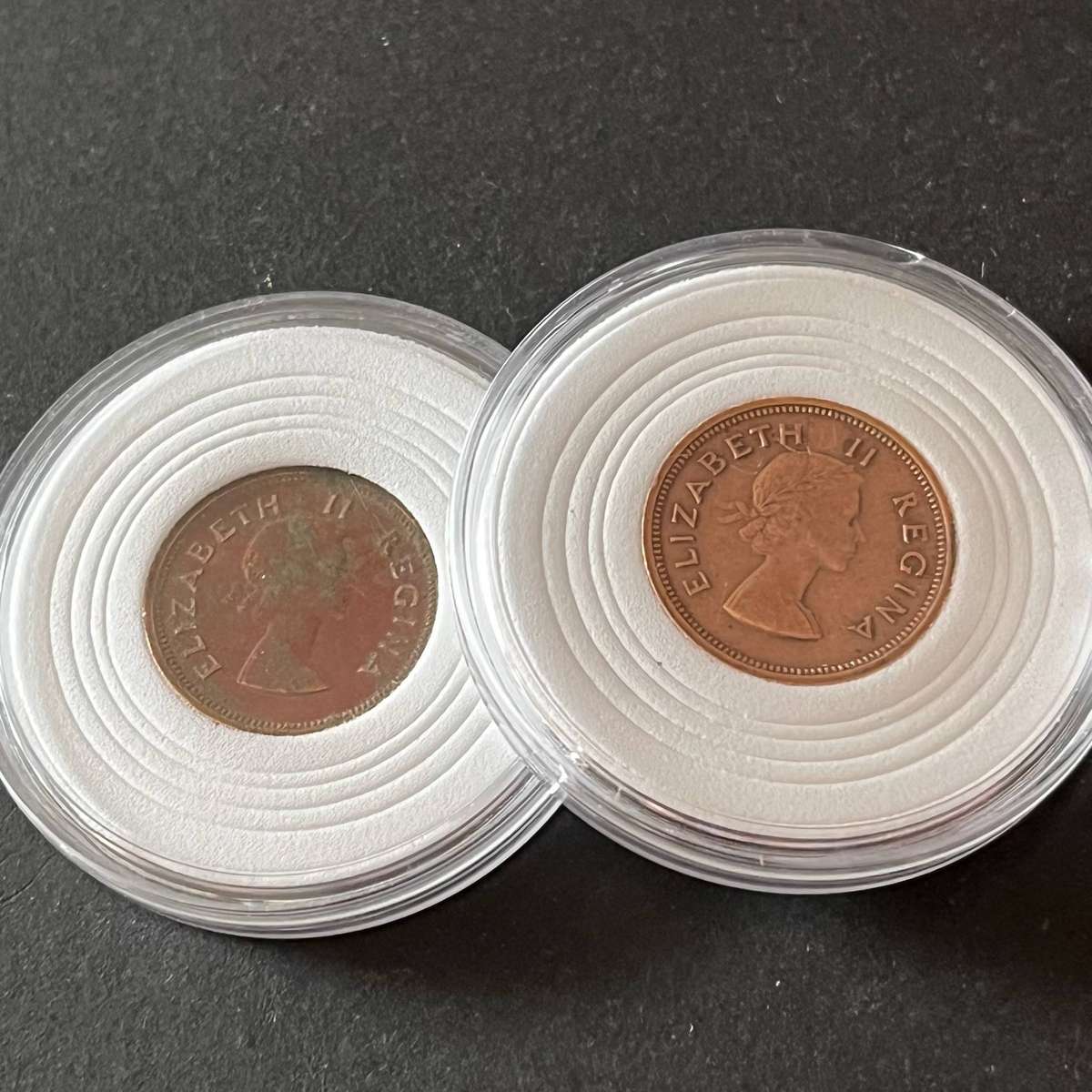 South Africa ¼ Penny Lot (2 Coins)