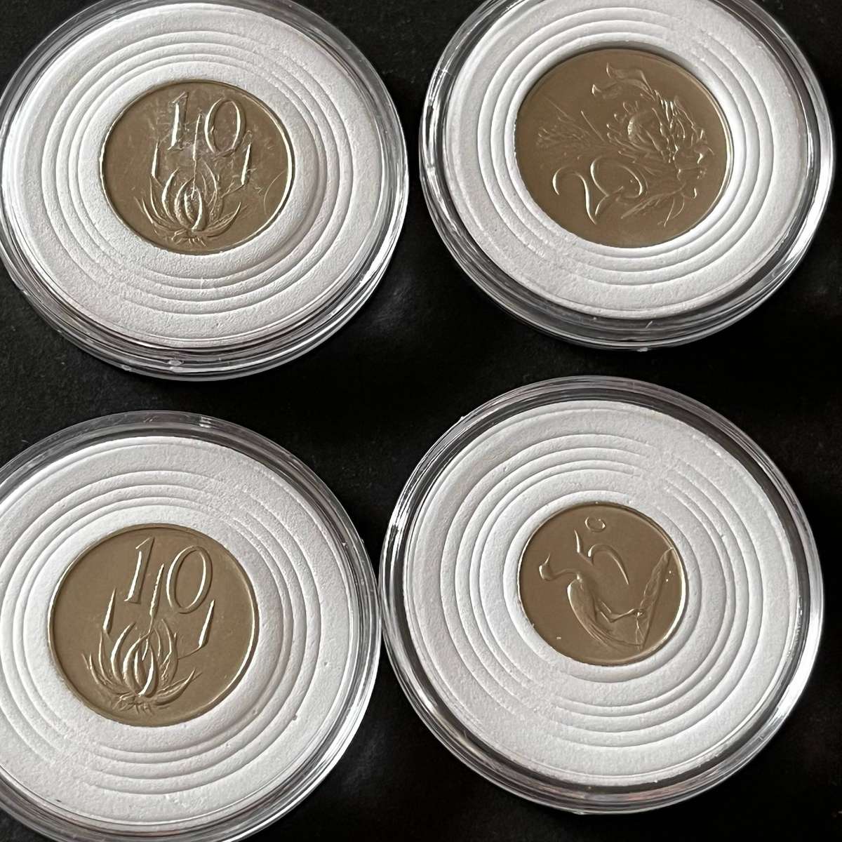 South Africa Decimal Coin Lot (4 Coins)