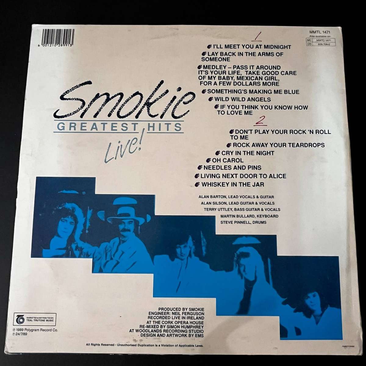 Smokie - Greatest Hits Live | Vinyl LP