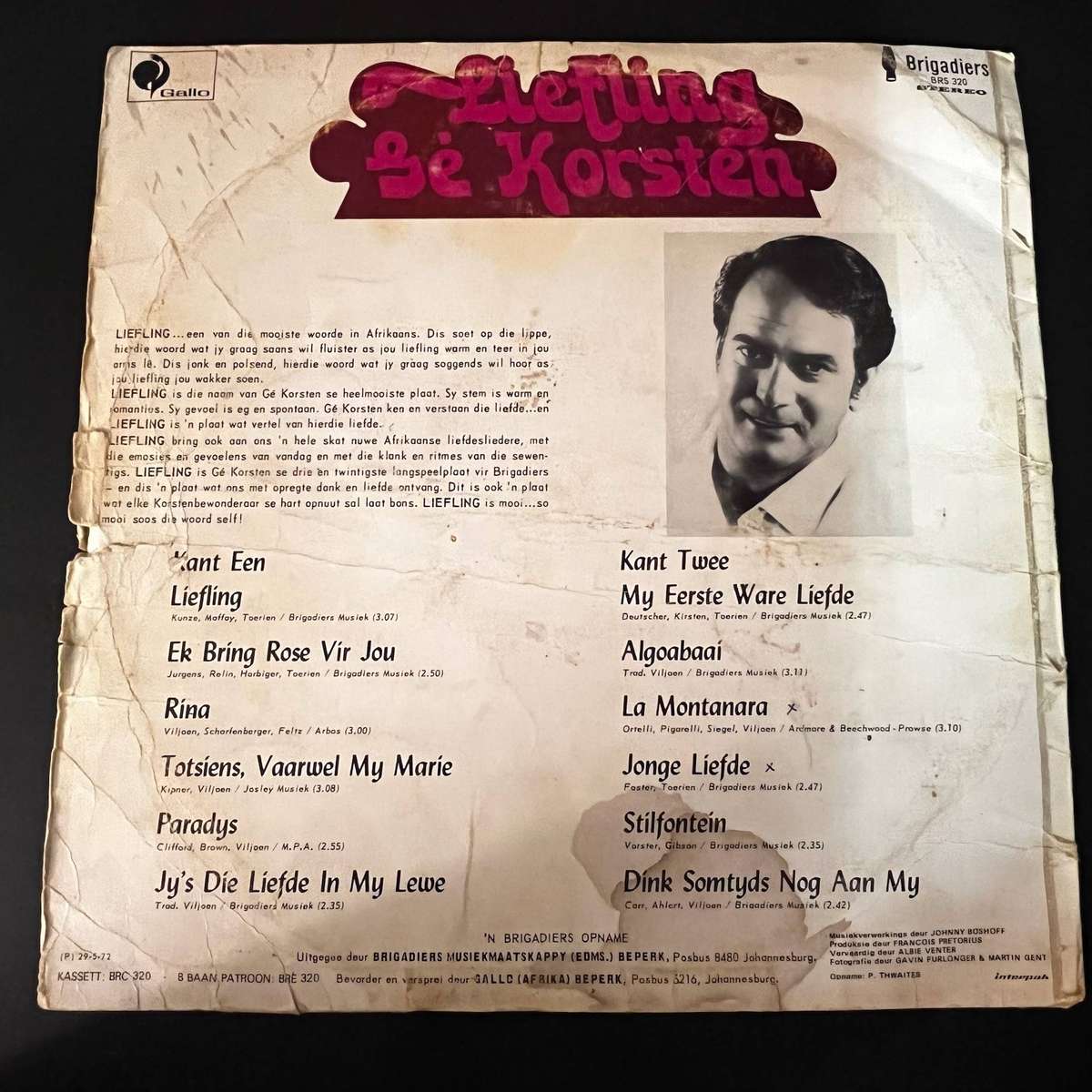 Liefling Ge Korsten | Vinyl LP