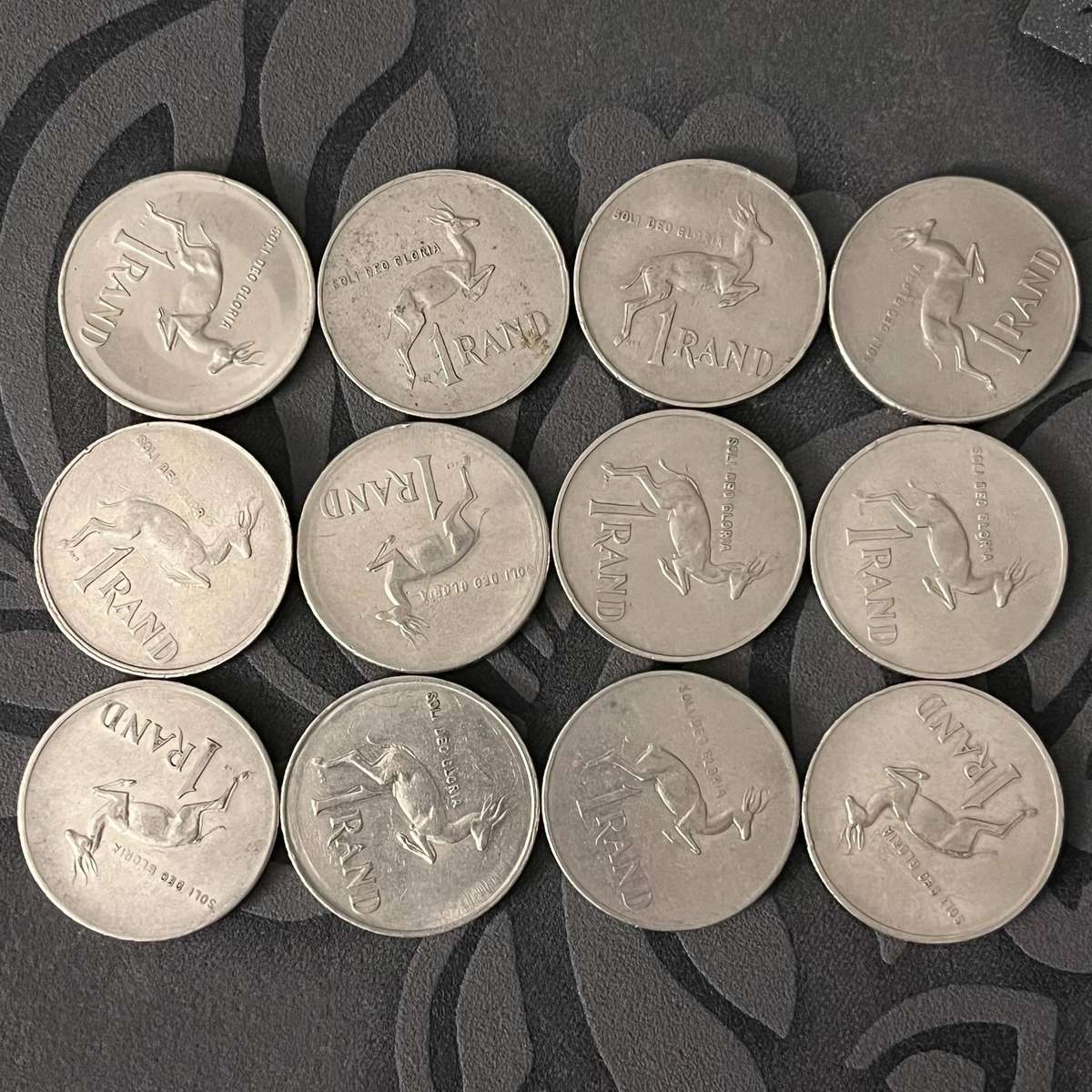 South Africa 1 Rand Nickel Coin Lot | Mixed Dates