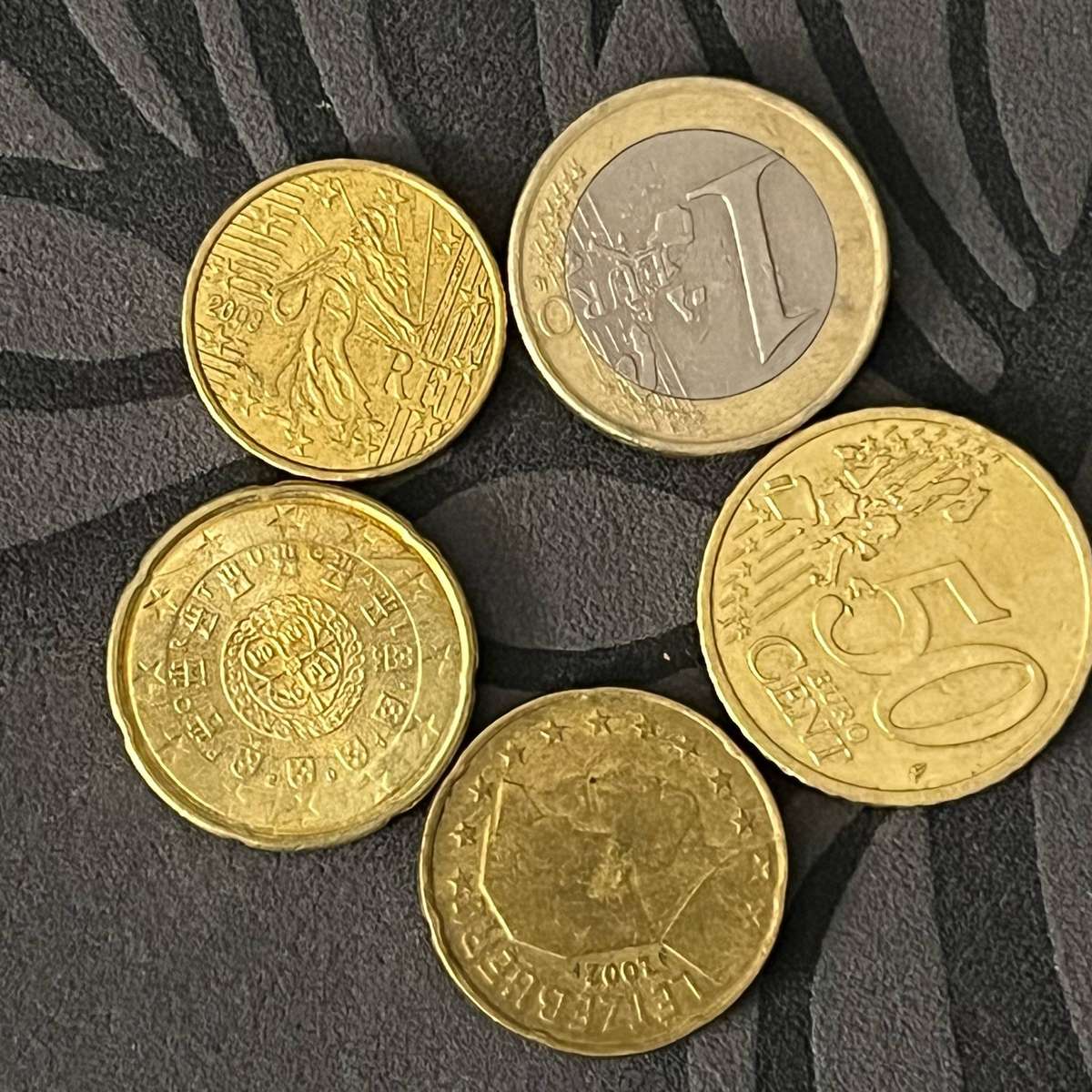 Mixed Euro Coin Lot | 1, 20c, 10c, 2c & 1c | Various Countries