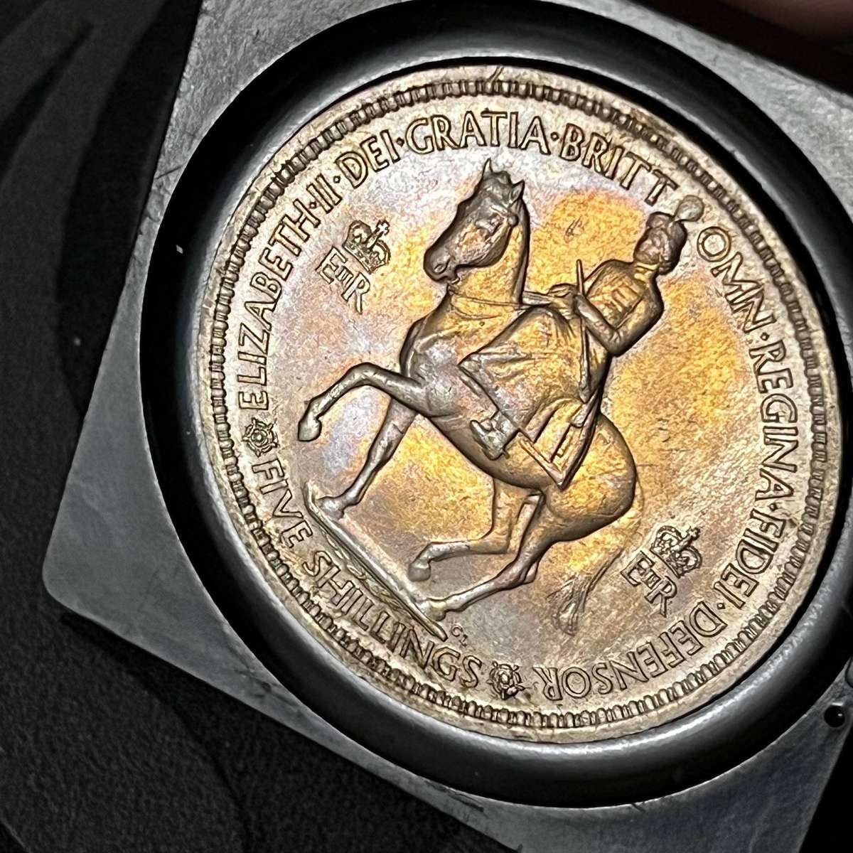 1953 Great Britain Five Shillings Crown  Queen Elizabeth II Coronation