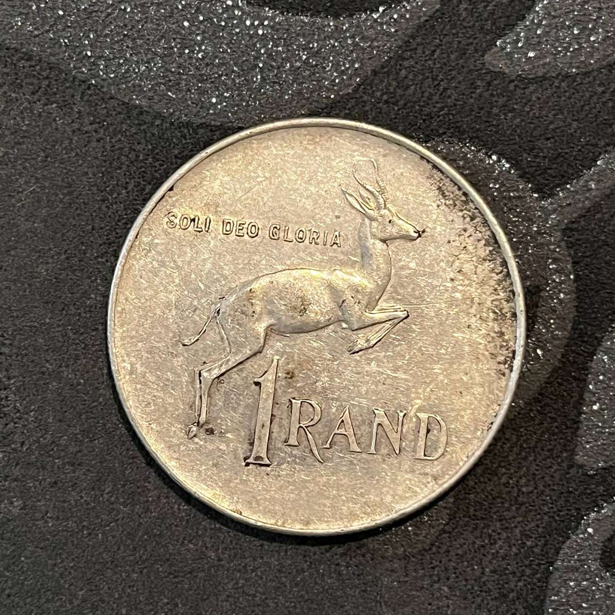  South Africa Silver R1 - 1966 (.800)  Jan van Riebeeck