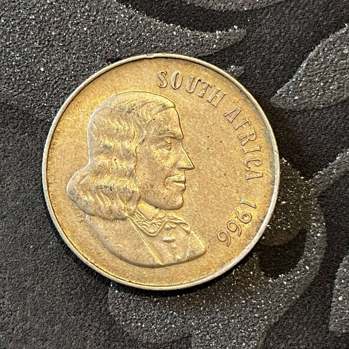  South Africa Silver R1 - 1966 (.800)  Jan van Riebeeck