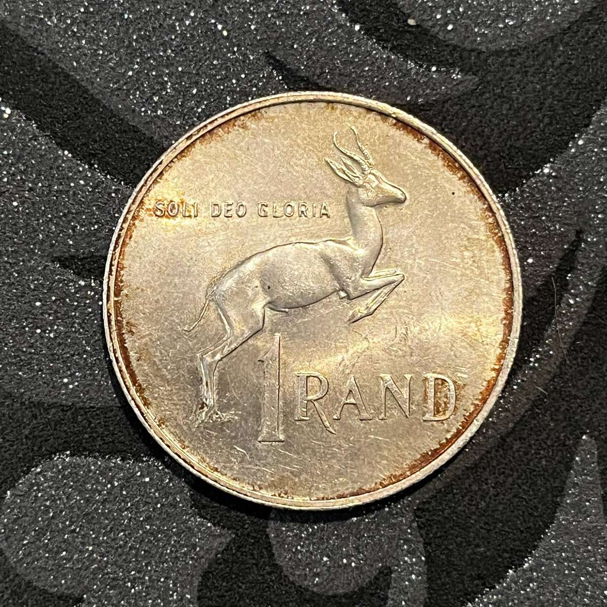  1967 South Africa Silver 1 Rand (.800)