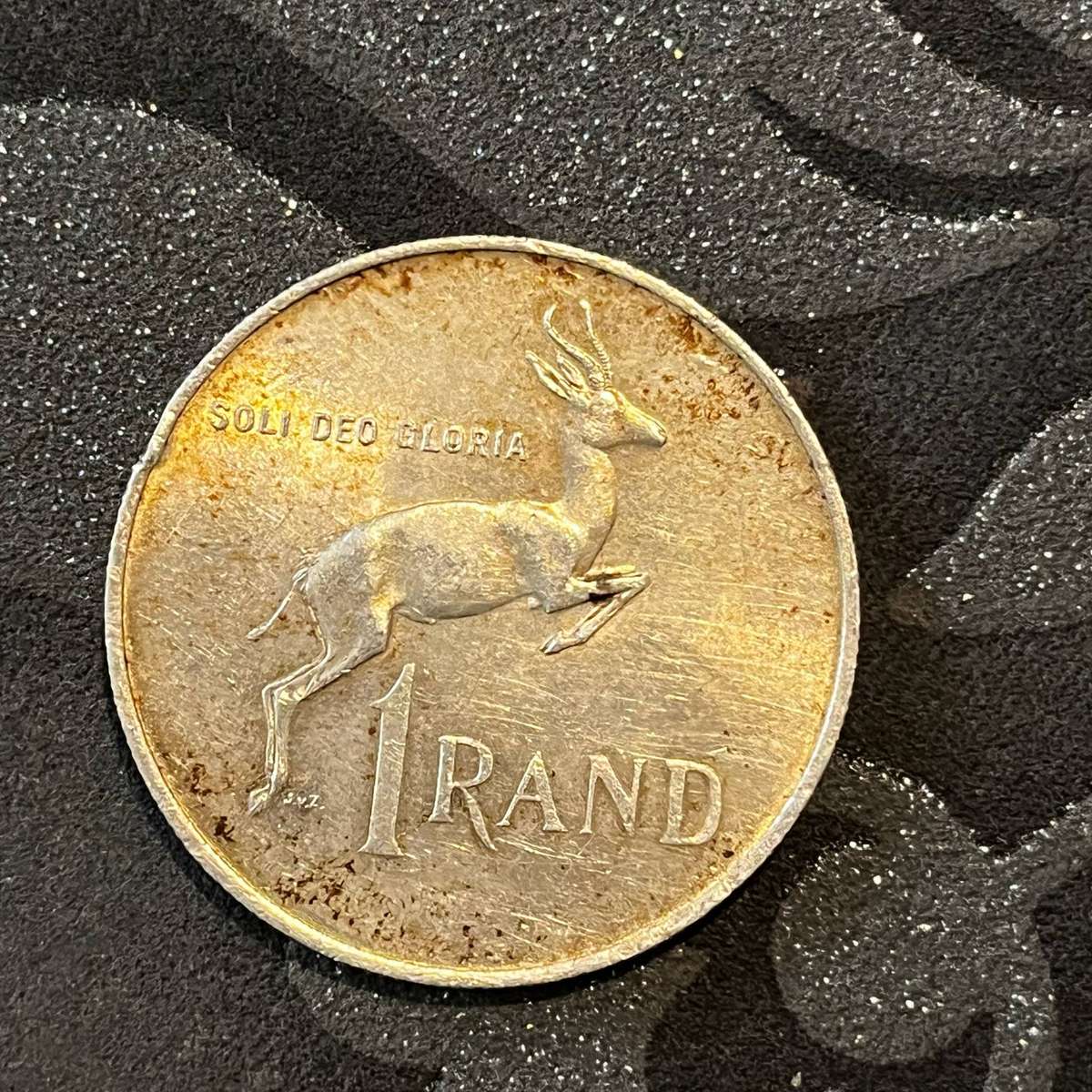  1967 South Africa Silver 1 Rand (.800)