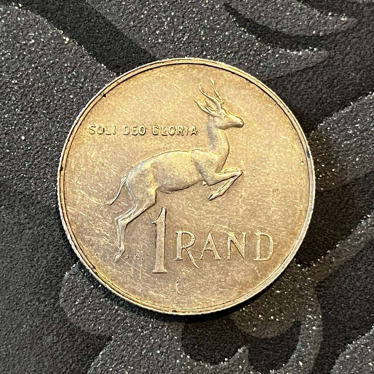  1967 South Africa Silver 1 Rand (.800)