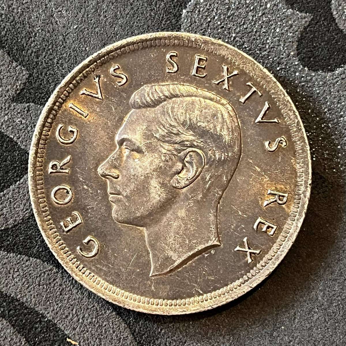  1952 South Africa 5 Shillings Crown  Van Riebeeck Tercentenary