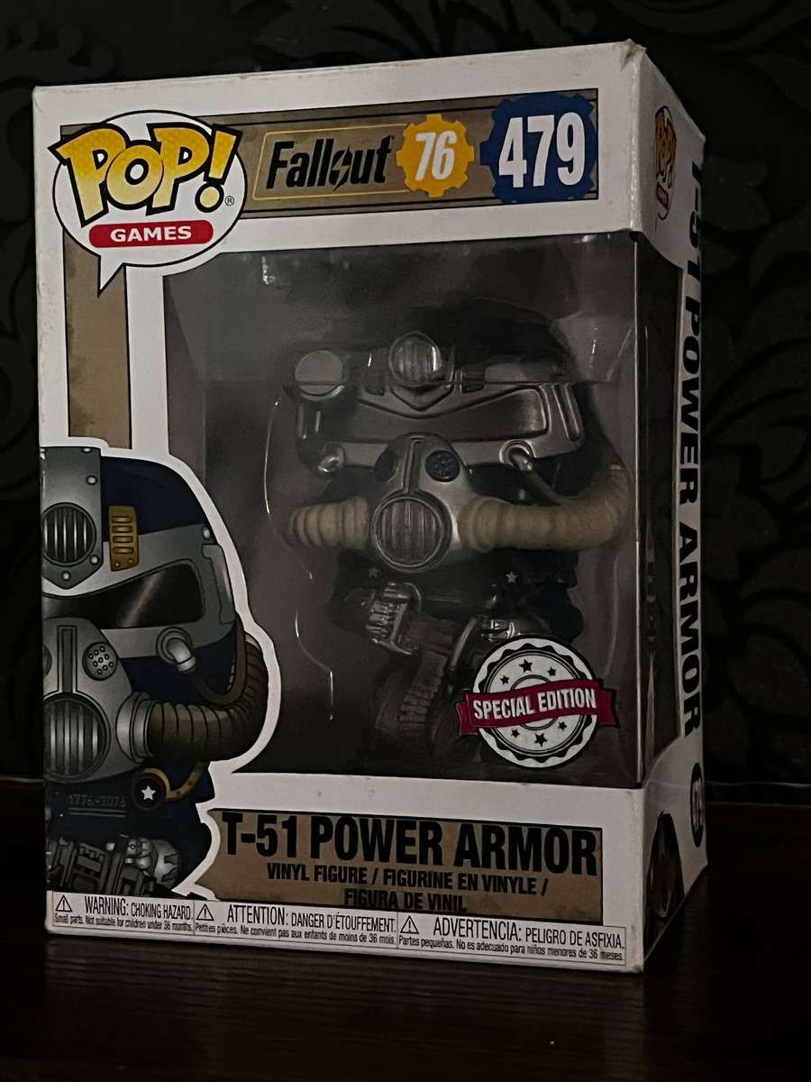  Funko Pop! Games #479 T-51 Power Armor  Fallout 76 (Special Edition)