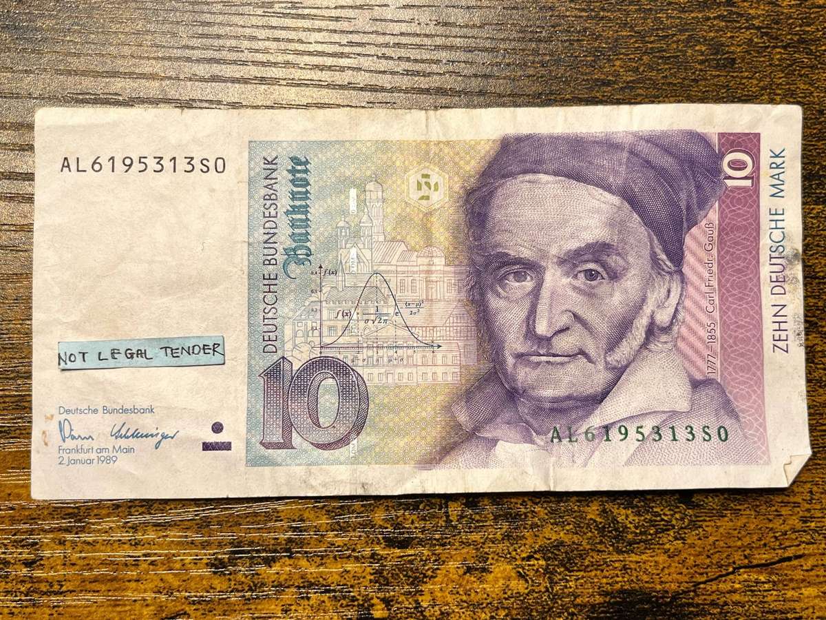  Germany 10 Deutsche Mark Banknote
