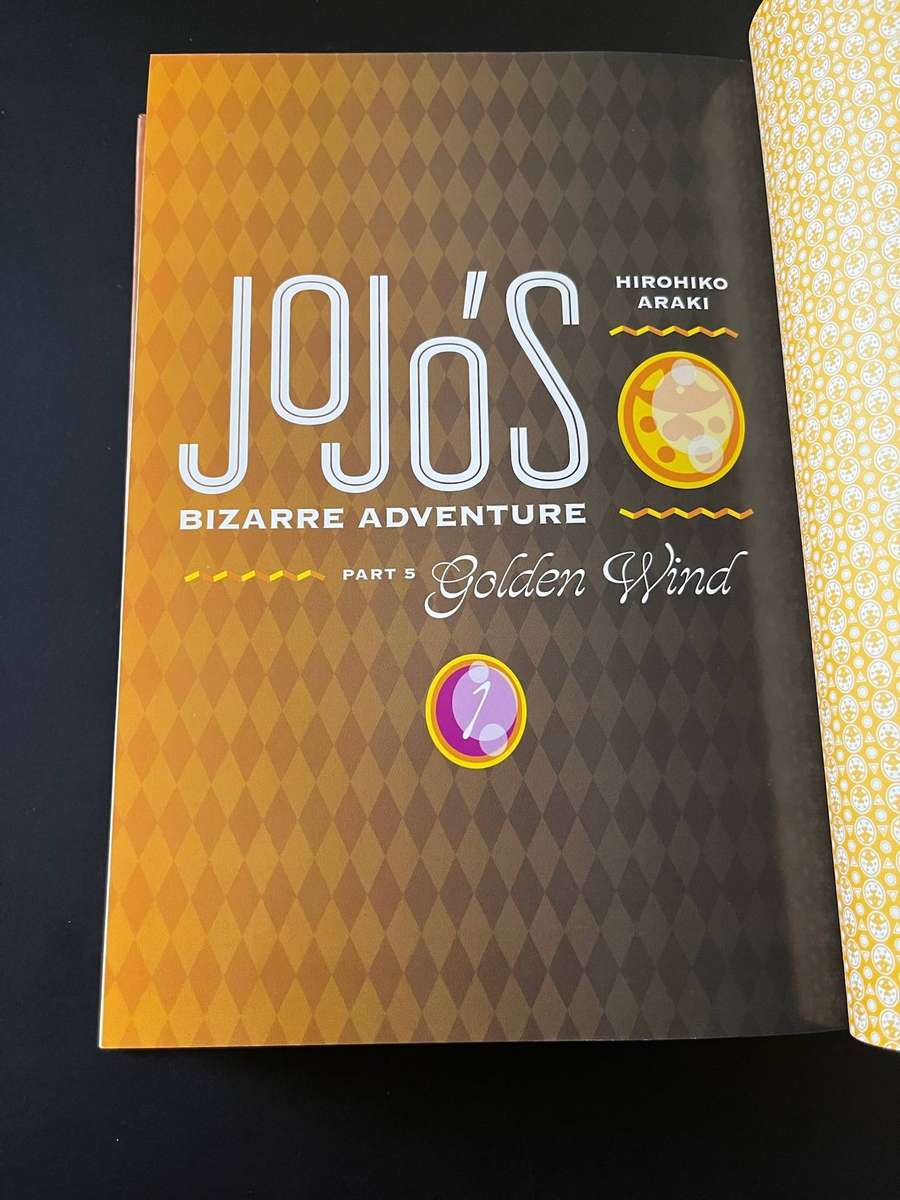 JoJos Bizarre Adventure Part 5 Golden Wind Vol 1 Hardcover  VIZ