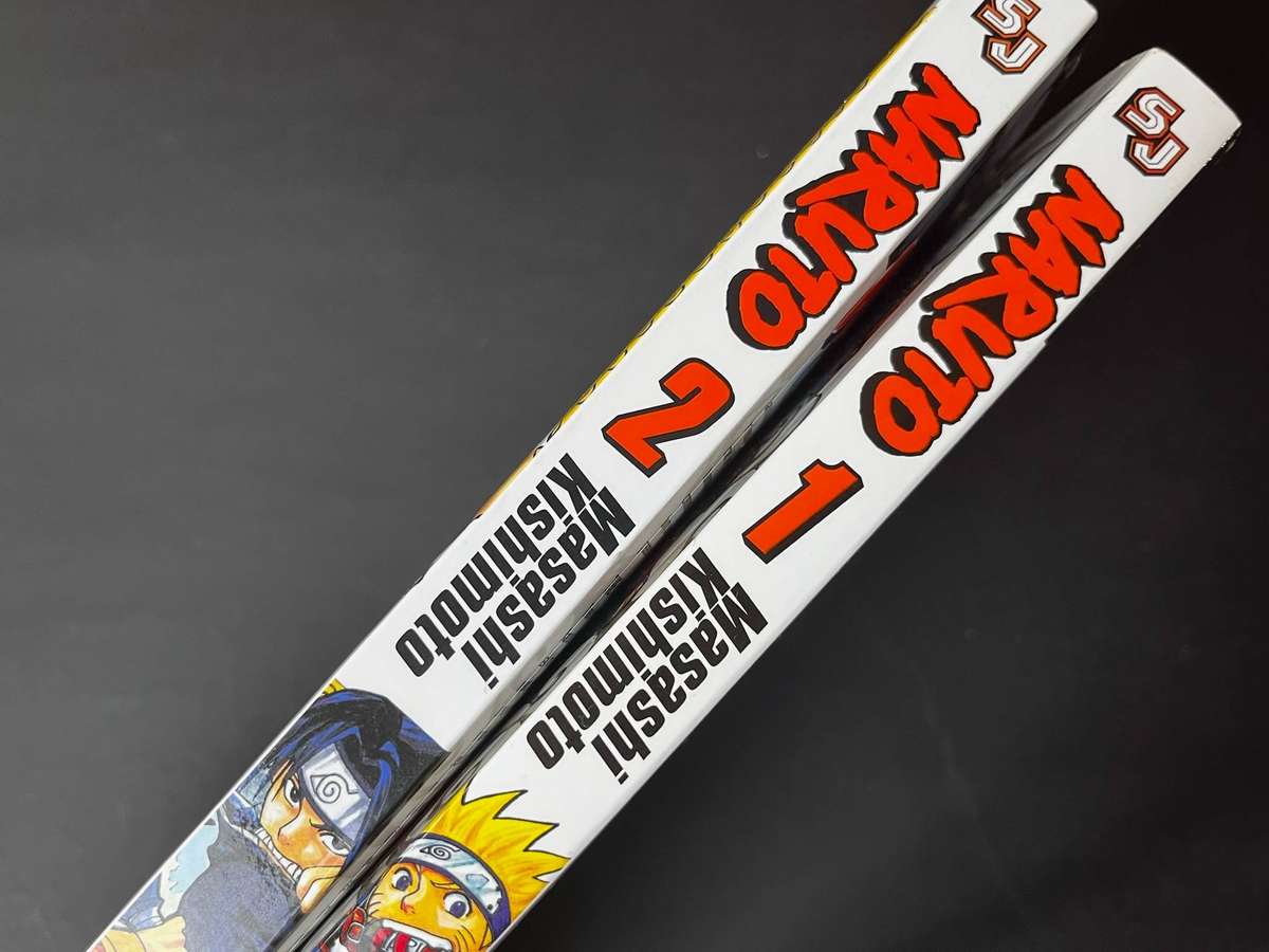 Naruto Vol 1 & 2 Manga Set  Masashi Kishimoto  VIZ