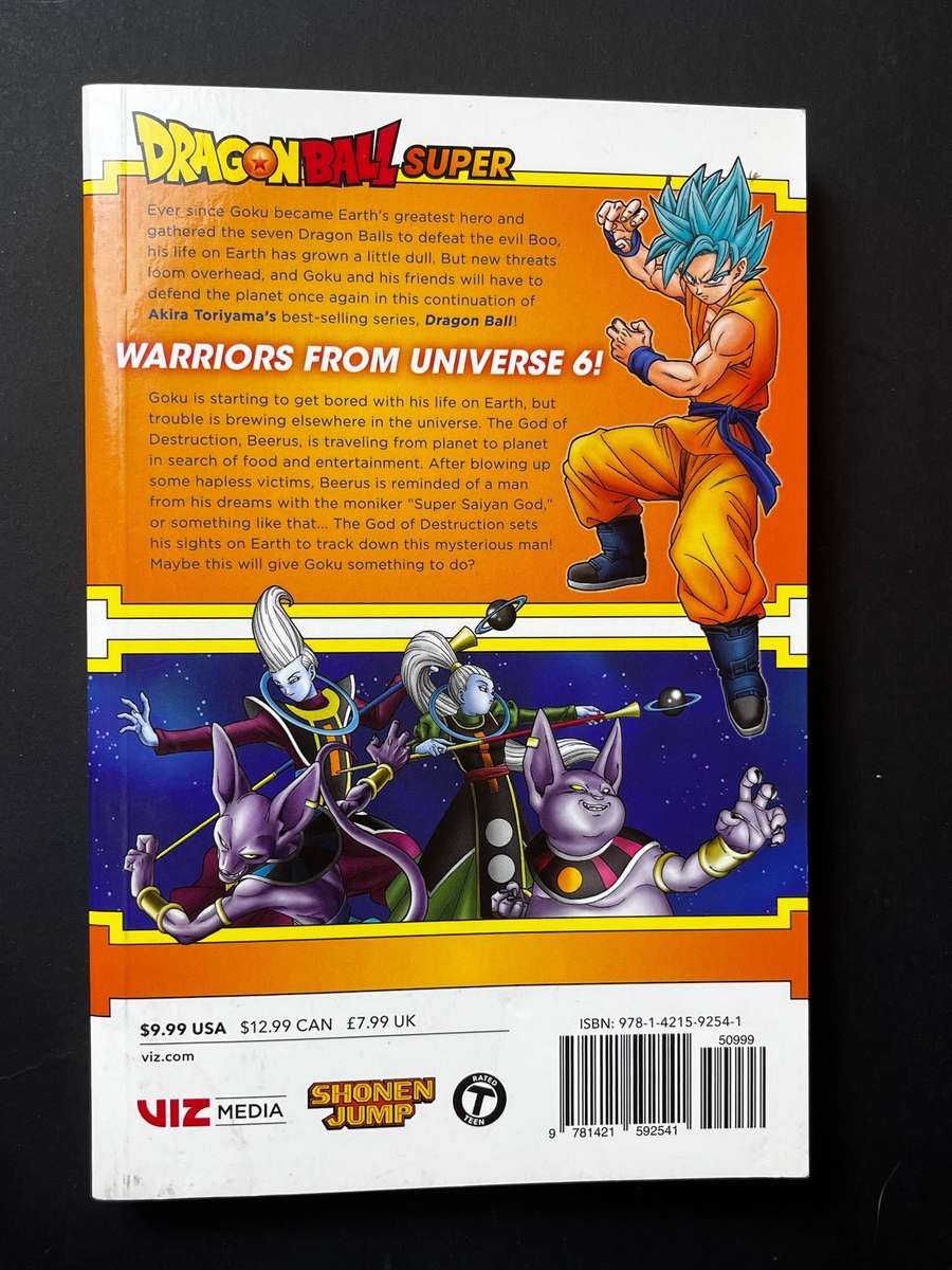 Dragon Ball Super Vol 1 Manga  Akira Toriyama  VIZ