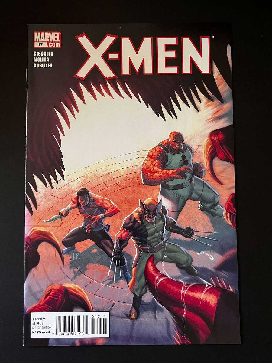 X-Men #17 (2011)  Gischler / Molina  Direct Edition
