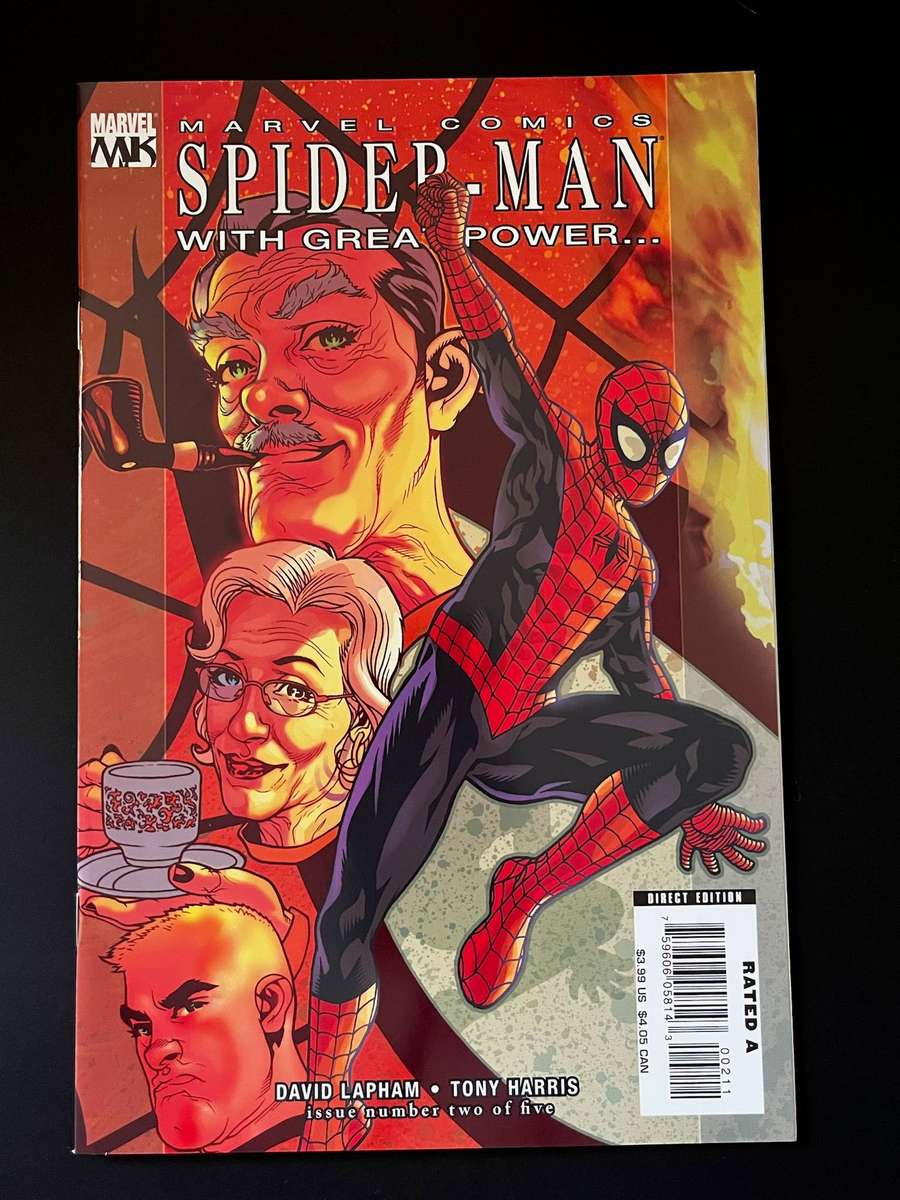 Spider-Man: With Great Power #2 (2008)  Marvel Knights  Direct Edition