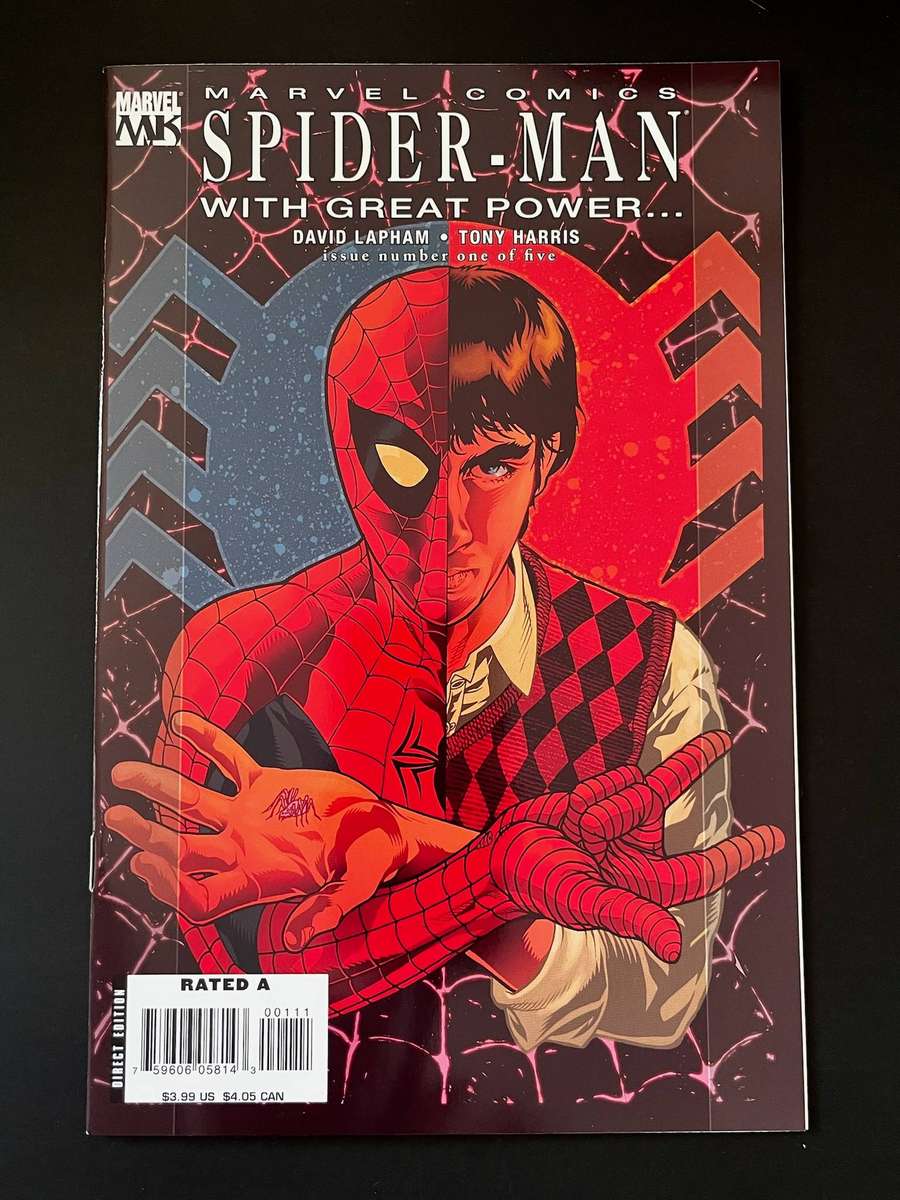 Spider-Man: With Great Power #1 (2008)  Marvel Knights  Direct Edition