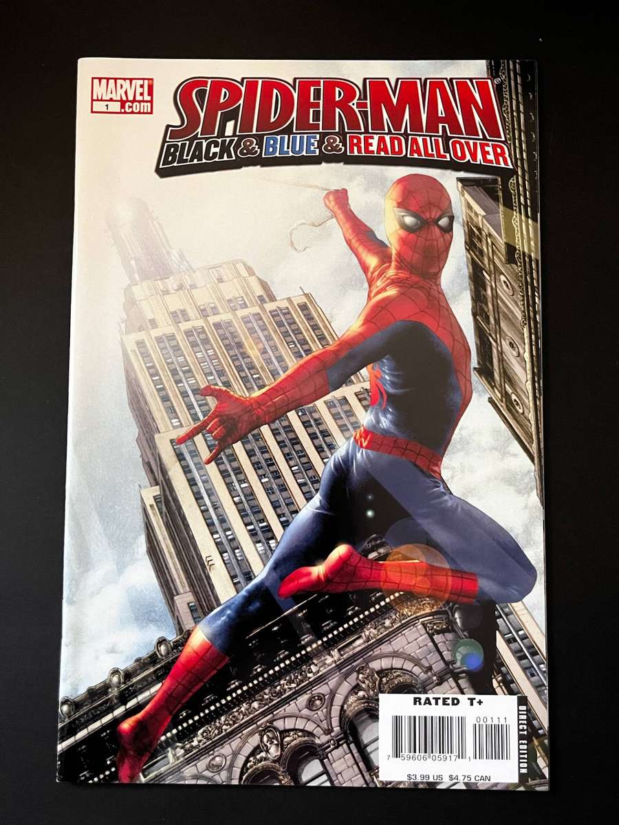 Spider-Man Black & Blue & Read All Over #1 (Marvel One-Shot)