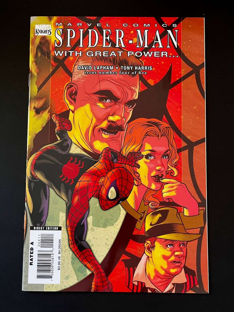 Marvel Knights Spider-Man With Great Power #4 (2008)  4 of 5  Direct Edition