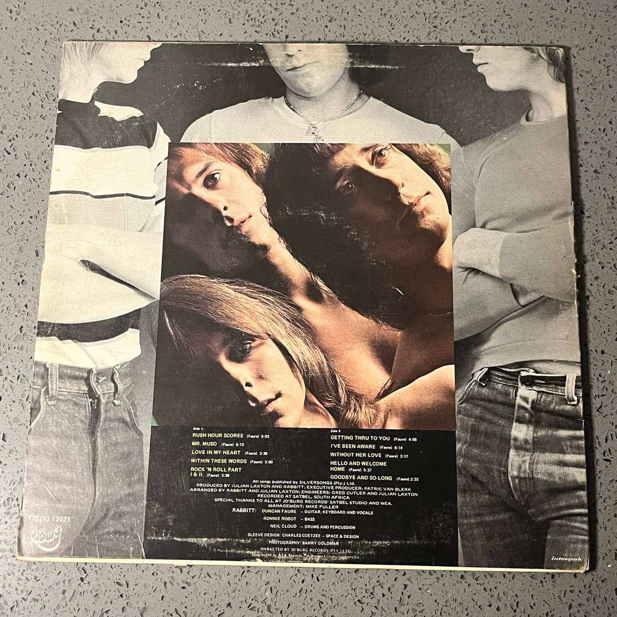  Rabbitt / Rock Rabbitt / 1977 South African Vinyl LP