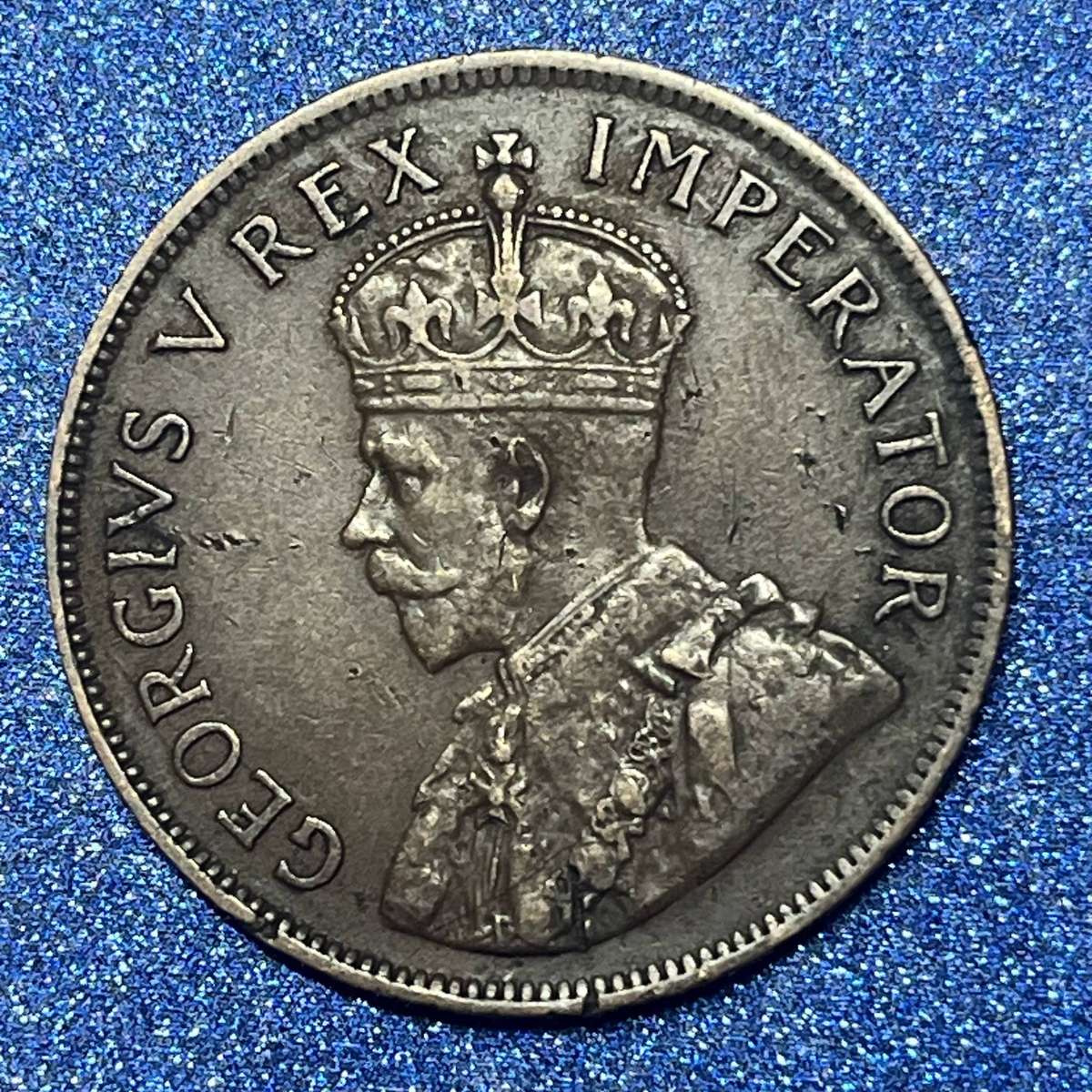  Union of SA  1929 1 Penny  George V