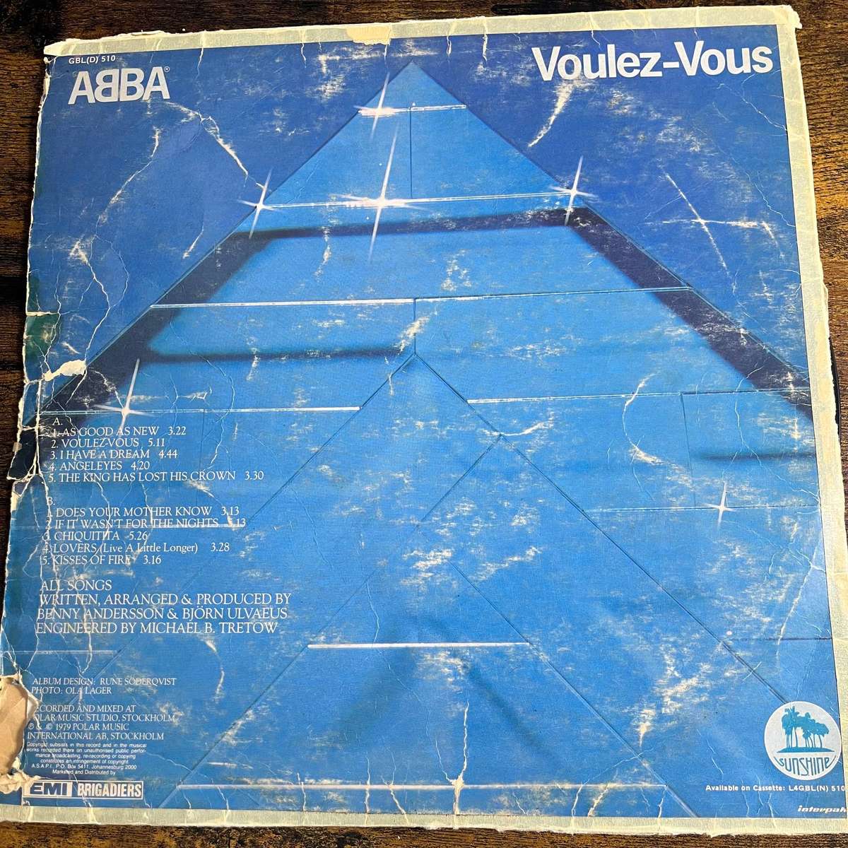  ABBA  Voulez-Vous | Chiquitita | Does Your Mother Know | Vinyl LP