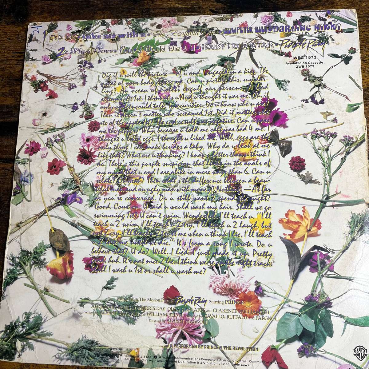  Prince and the Revolution  Purple Rain | When Doves Cry | Vinyl LP (1984)