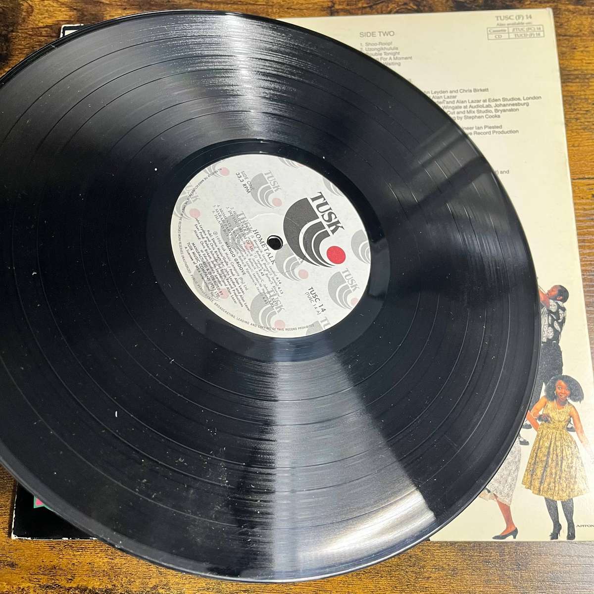  Mango Groove  Hometalk LP Vinyl Record Gatefold Album (1990)