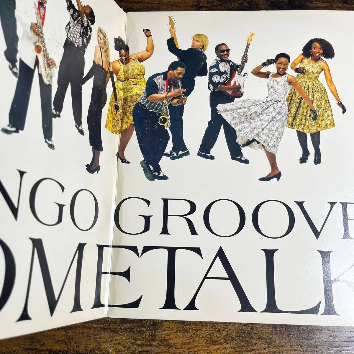  Mango Groove  Hometalk LP Vinyl Record Gatefold Album (1990)